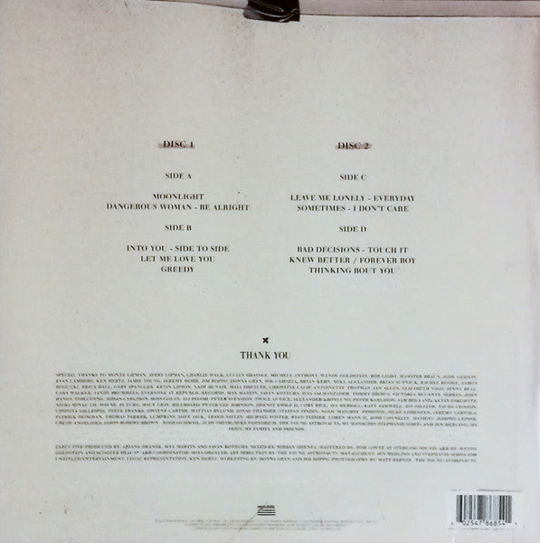 Dangerous Woman (2xVINYL) | Near Mint (NM) Near Mint (NM) - POP / USED *NEAR MINT*