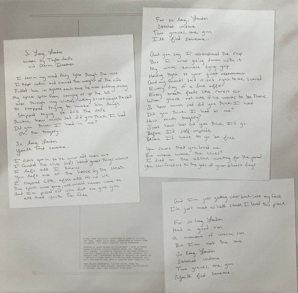 Taylor Swift - The Tortured Poets Department (2X LP) *Phantom Clear* | Near Mint (NM) Near Mint (NM) - POP / USED *NEAR MINT*