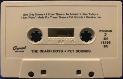 The Beach Boys - Pet Sounds (CASSETTE) | Near Mint (NM) Excellent (EX) - POP / USED *NEAR MINT*