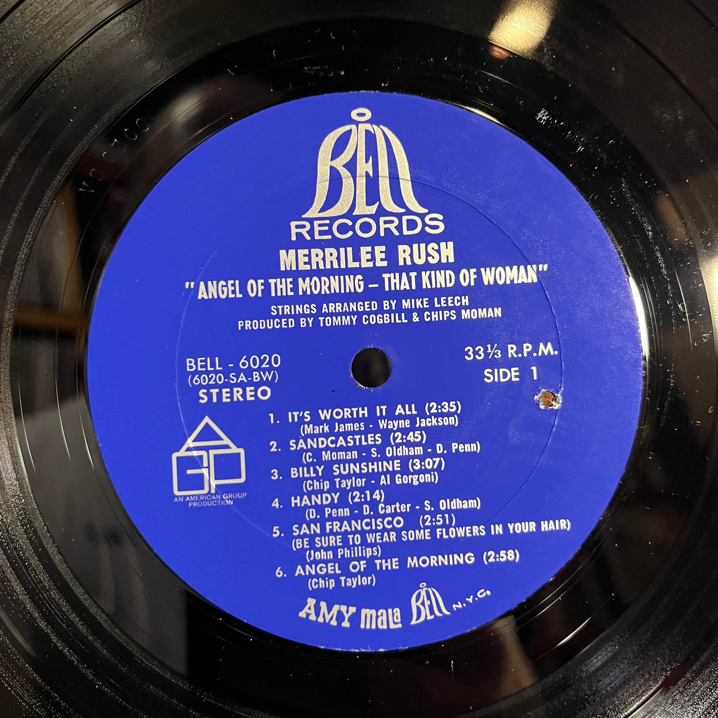 Merrilee & The Turnabouts - Angel Of The Morning *BESTWAY* | Near Mint (NM) Near Mint (NM) - POP / USED *NEAR MINT*