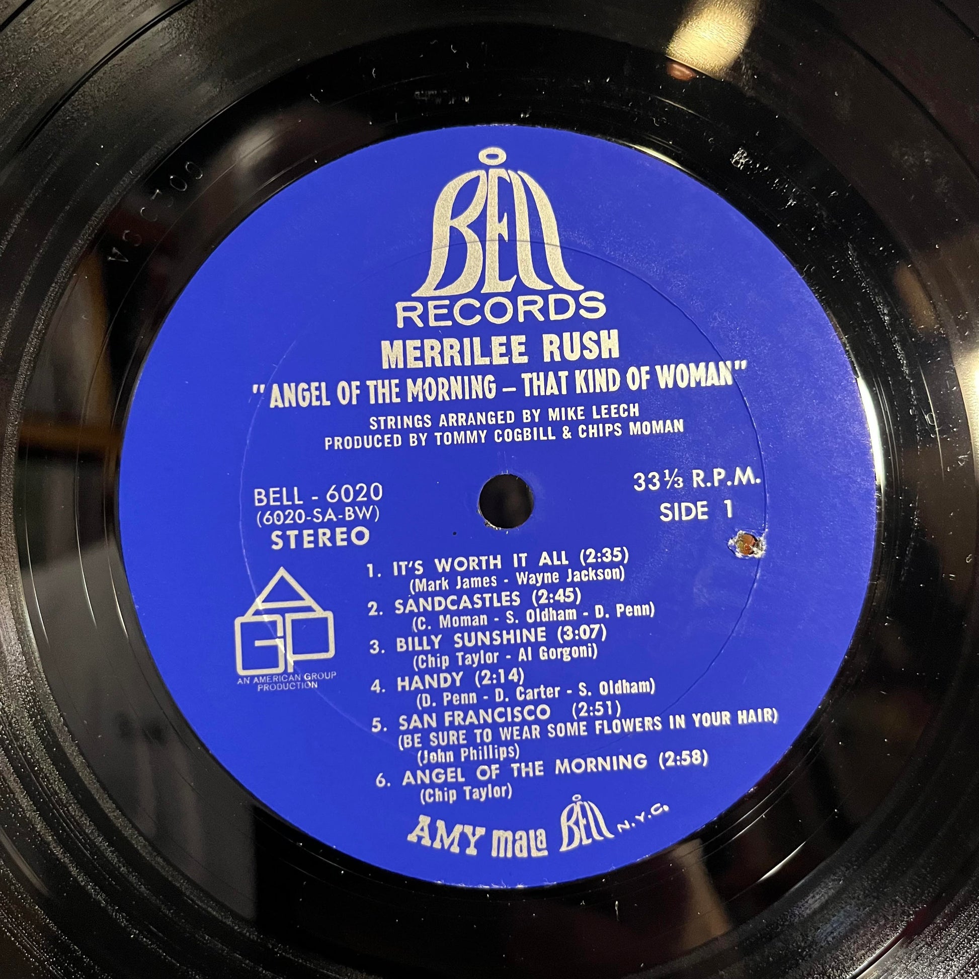 Merrilee & The Turnabouts - Angel Of The Morning *BESTWAY* | Near Mint (NM) Near Mint (NM) - POP / USED *NEAR MINT*