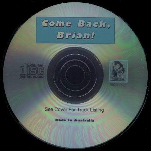 Come Back, Brian (CD) | Near Mint (NM or M-) Near Mint (NM or M-) - POP / USED *NEAR MINT*