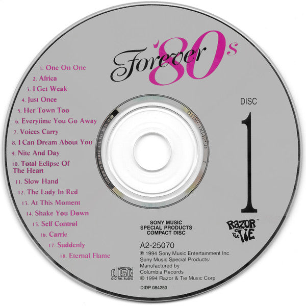 Forever '80s (2xCD) | Near Mint (NM) Near Mint (NM) - POP / USED *NEAR MINT*