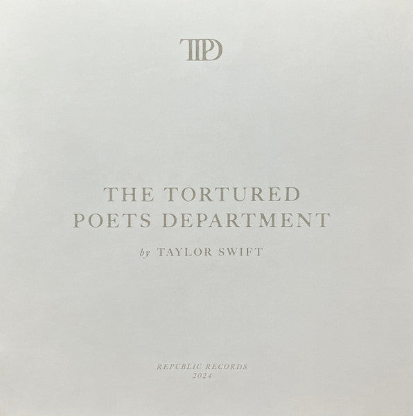 Taylor Swift - The Tortured Poets Department (2X LP) *Phantom Clear* | Near Mint (NM) Near Mint (NM) - POP / USED *NEAR MINT*