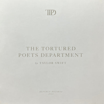 Taylor Swift - The Tortured Poets Department (2X LP) *Phantom Clear* | Near Mint (NM) Near Mint (NM) - POP / USED *NEAR MINT*