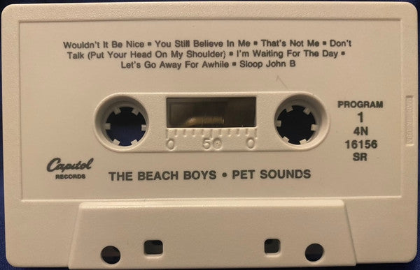 The Beach Boys - Pet Sounds (CASSETTE) | Near Mint (NM) Excellent (EX) - POP / USED *NEAR MINT*