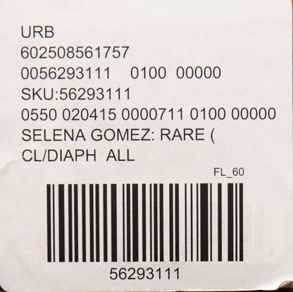 Rare (COKE BOTTLE CLEAR VINYL) | Near Mint (NM or M-) Near Mint (NM or M-) - POP / USED *NEAR MINT*