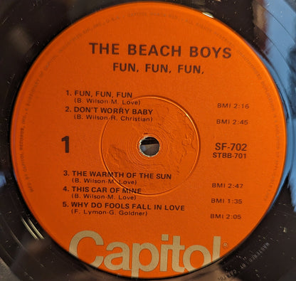 The Beach Boys - Fun, Fun, Fun *WINCHESTER* | Near Mint (NM) Very Good Plus (VG+) - POP / USED *NEAR MINT*