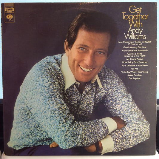 Get Together With Andy Williams (VINYL) | Near Mint (NM) Near Mint (NM) - POP / USED *NEAR MINT*