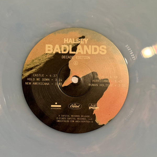 Halsey - Badlands (Decade Edition) (VINYL) *Desert Sunset Blue* | Excellent (EX) Near Mint (NM) - POP / USED *NEAR MINT*