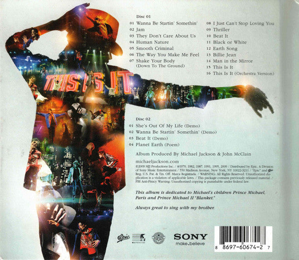Michael Jackson - This Is It (2xCD BOOK) | Near Mint (NM