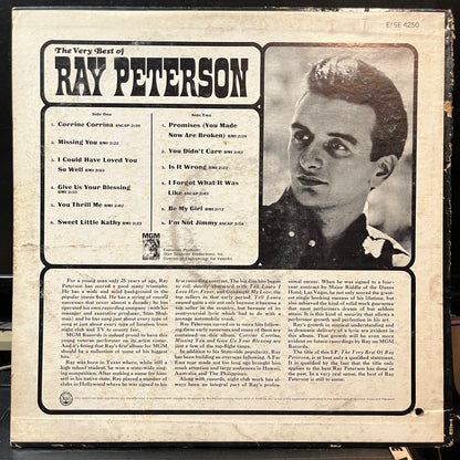Ray Peterson - The Very Best Of Ray Peterson (VINYL LP MGM SE-4250 1964) | Near Mint (NM or M-) Very Good (VG) - POP / USED *NEAR MINT*