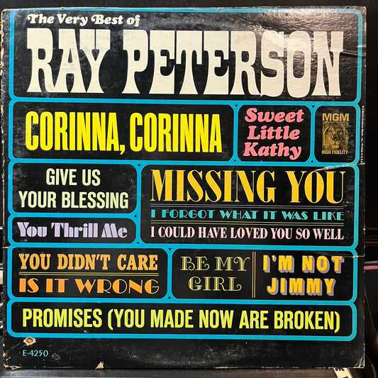 Ray Peterson - The Very Best Of Ray Peterson (VINYL LP MGM SE-4250 1964) | Near Mint (NM or M-) Very Good (VG) - POP / USED *NEAR MINT*