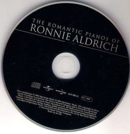 Ronnie Aldrich - The Romantic Pianos Of Ronnie Aldrich *CD* | Mint (M) Near Mint (NM) - POP / USED *NEAR MINT*