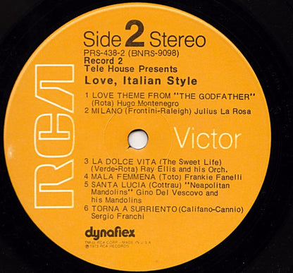 Various - Love, Italian Style | Near Mint (NM) Excellent (EX) - POP / USED *NEAR MINT*