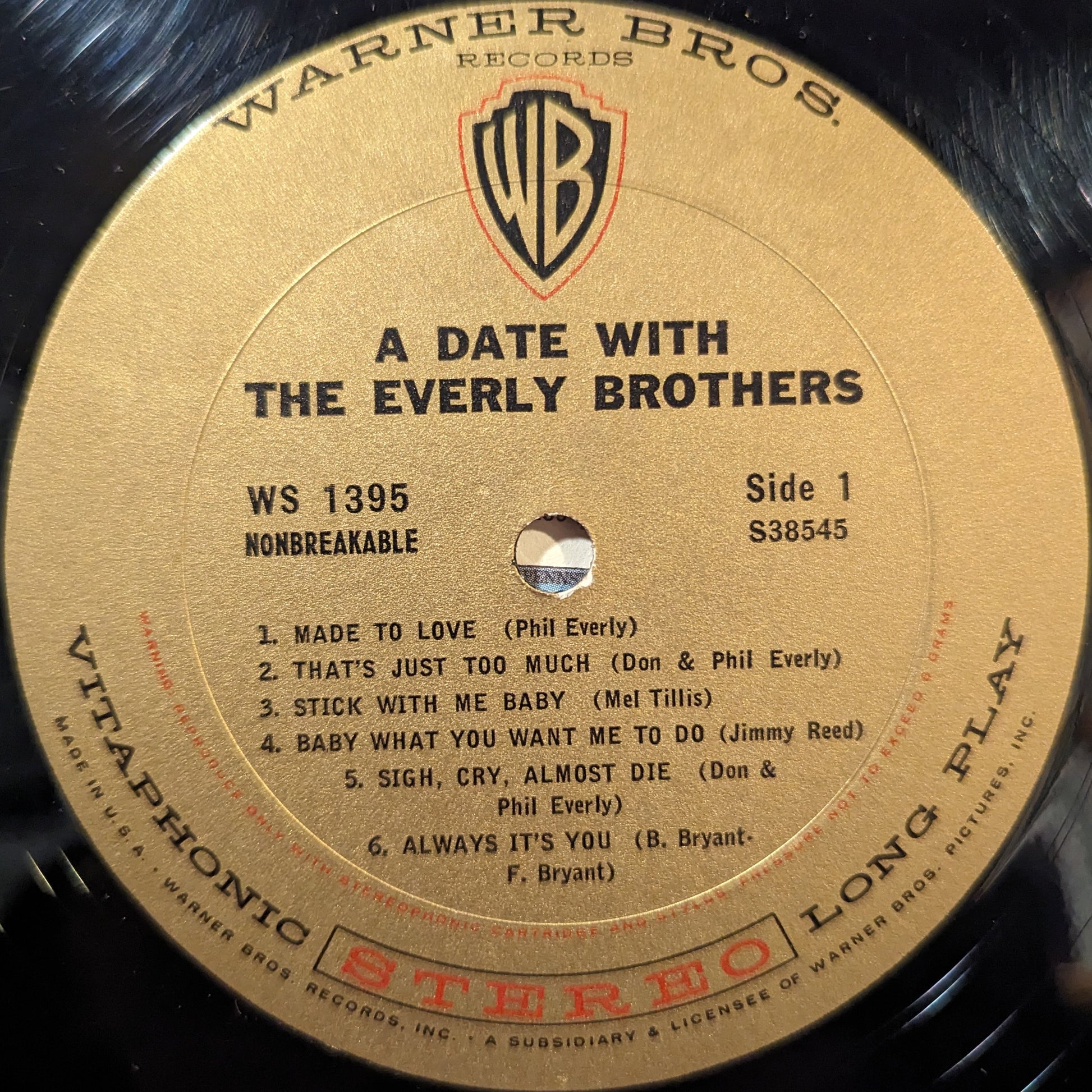 Everly Brothers - A Date With The Everly Brothers | Near Mint (NM) Near Mint (NM) - ROCK / USED *NEAR MINT*