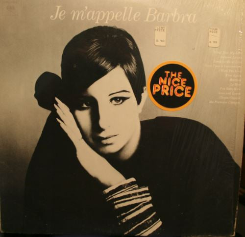 Barbra Streisand - Je M'appelle Barbra *REISSUE* | Near Mint (NM) Excellent (EX) - POP / USED *NEAR MINT*