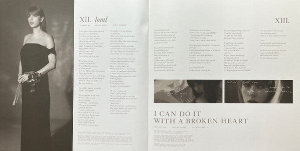 Taylor Swift - The Tortured Poets Department (2X LP) *Phantom Clear* | Near Mint (NM) Near Mint (NM) - POP / USED *NEAR MINT*