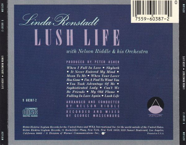 Lush Life (CD) | Near Mint (NM) Near Mint (NM) - POP / USED *NEAR MINT*