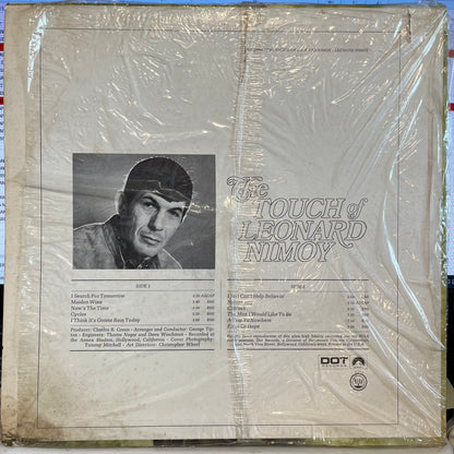 Leonard Nimoy - The Touch Of Leonard Nimoy *MONARCH / SHRINK* | Near Mint (NM) Excellent (EX) - POP / USED *NEAR MINT*