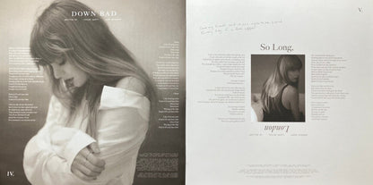 Taylor Swift - The Tortured Poets Department (2X LP) *Phantom Clear* | Near Mint (NM) Near Mint (NM) - POP / USED *NEAR MINT*