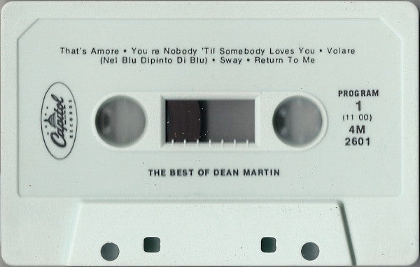 Dean Martin - The Best Of *CASSETTE* | Near Mint (NM) Near Mint (NM) - POP / USED *NEAR MINT*