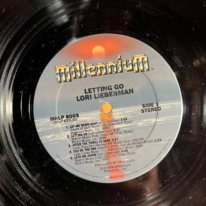 Lori Lieberman - Letting Go | Near Mint (NM) Excellent (EX) - POP / USED *NEAR MINT*
