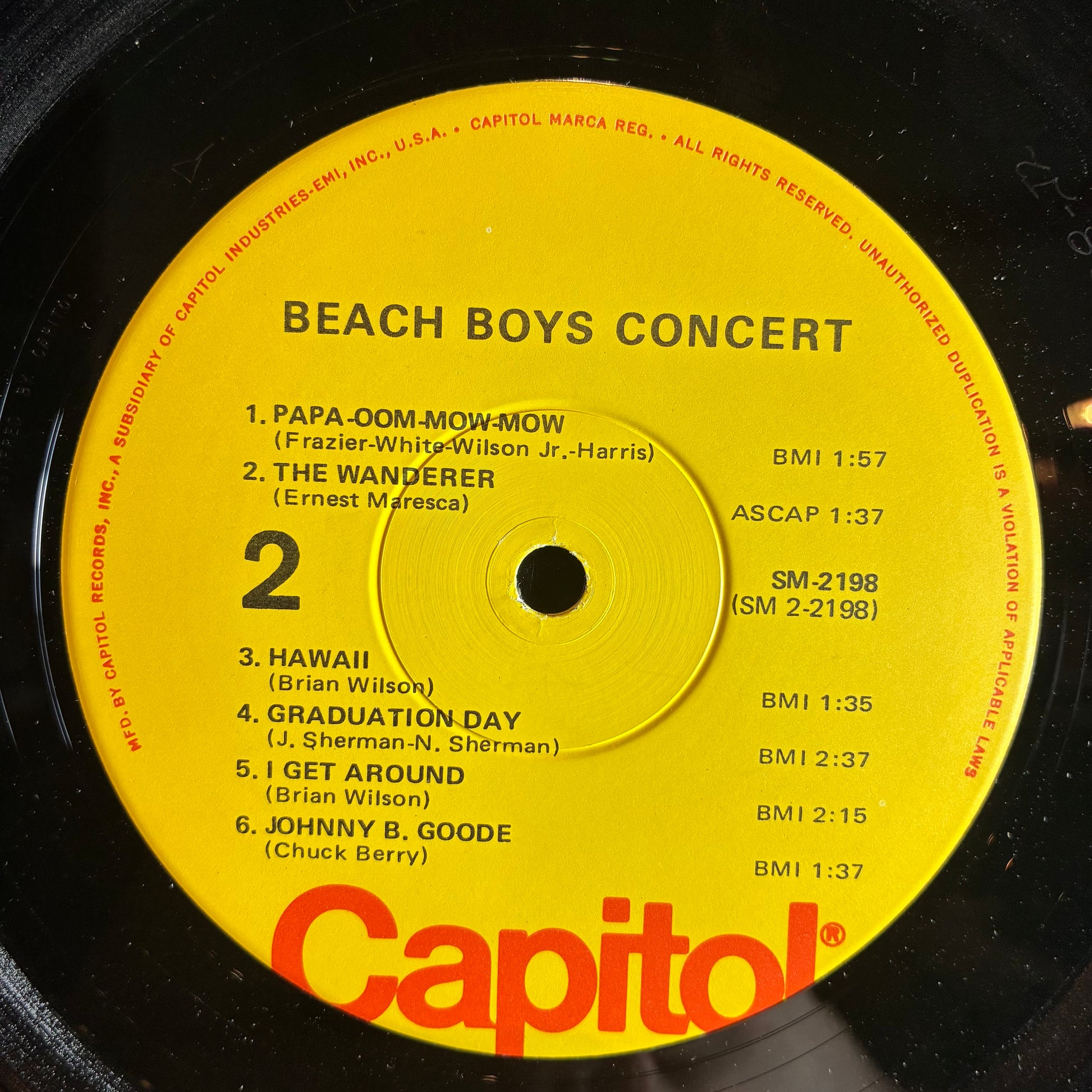 Concert (VINYL) | Very Good Plus (VG+) Very Good Plus (VG+) - POP / USED *VERY GOOD+*