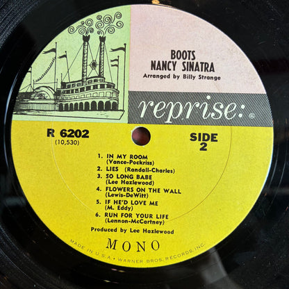 Nancy Sinatra - Boots (VINYL) | Very Good Plus (VG+) - POP / USED *VERY GOOD+*