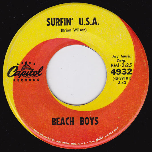 Surfin' U.S.A. (7" VINYL) | Very Good Plus (VG+) Generic - POP / USED *VERY GOOD+*