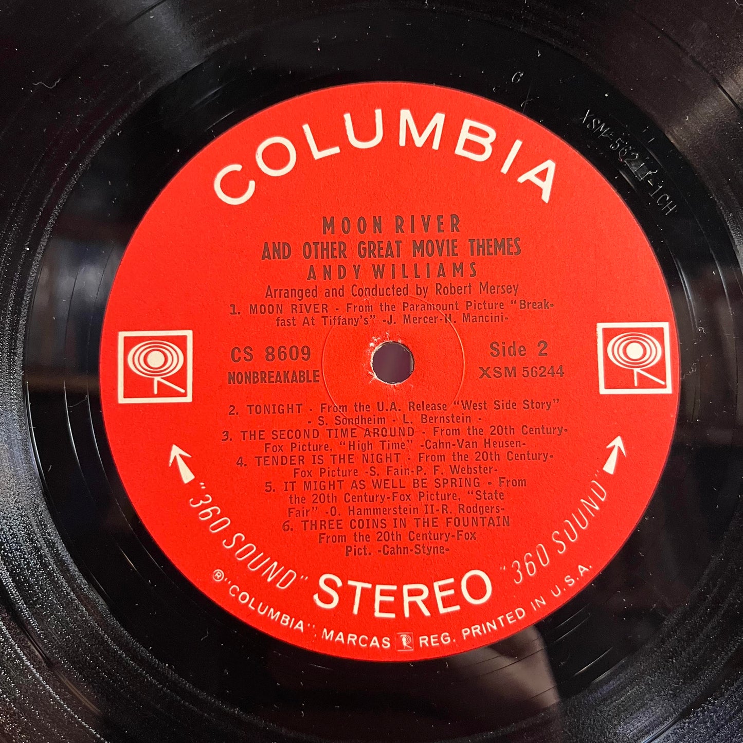 Andy Williams - Moon River And Other Great Movie Themes | Very Good Plus (VG+) Very Good Plus (VG+) - POP / USED *VERY GOOD+*