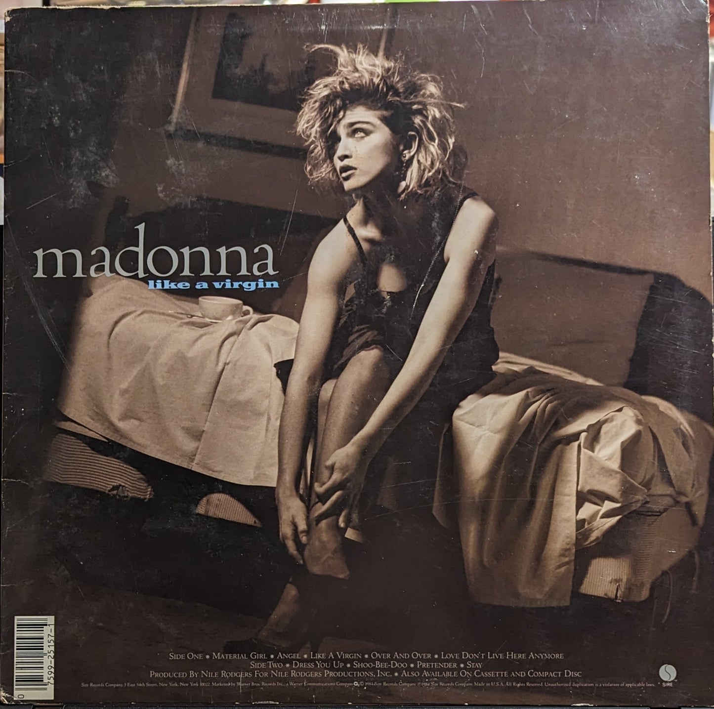 Madonna Like A Virgin *ALLIED / RL* LP Very Good Plus (VG+) Excellent (EX)