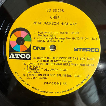 Cher - 3614 Jackson Highway (VINYL) | Very Good Plus (VG+) Very Good Plus (VG+) - POP / USED *VERY GOOD+*