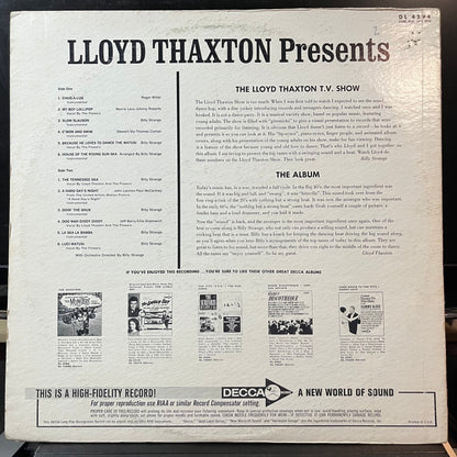 Lloyd Thaxton - Lloyd Thaxton Presents (VINYL LP) | USED Very Good Plus (VG+) Excellent (EX) - POP / USED *VERY GOOD+*