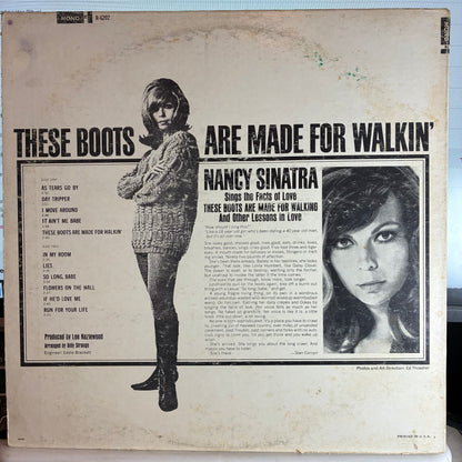 Nancy Sinatra - Boots (VINYL) | Very Good Plus (VG+) - POP / USED *VERY GOOD+*