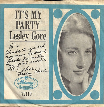It's My Party (7" VINYL) | Very Good Plus (VG+) Near Mint (NM) - POP / USED *VERY GOOD+*