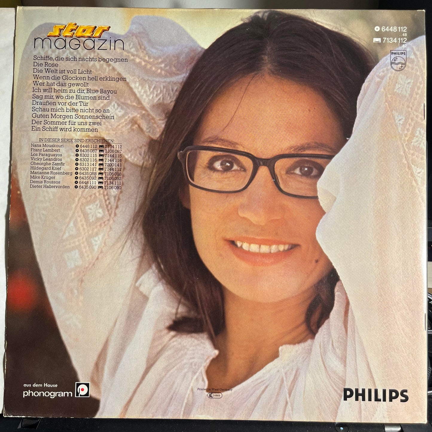 Nana Mouskouri - Star Magazin *GERMANY* | Very Good Plus (VG+) Excellent (EX) - POP / USED *VERY GOOD+*