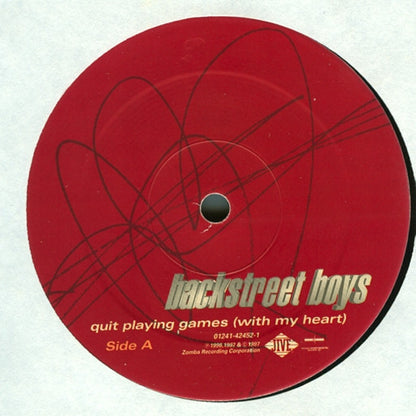 Backstreet Boys - Quit Playing Games (With My Heart) | Very Good Plus (VG+) Very Good (VG) - POP / USED *VERY GOOD++*
