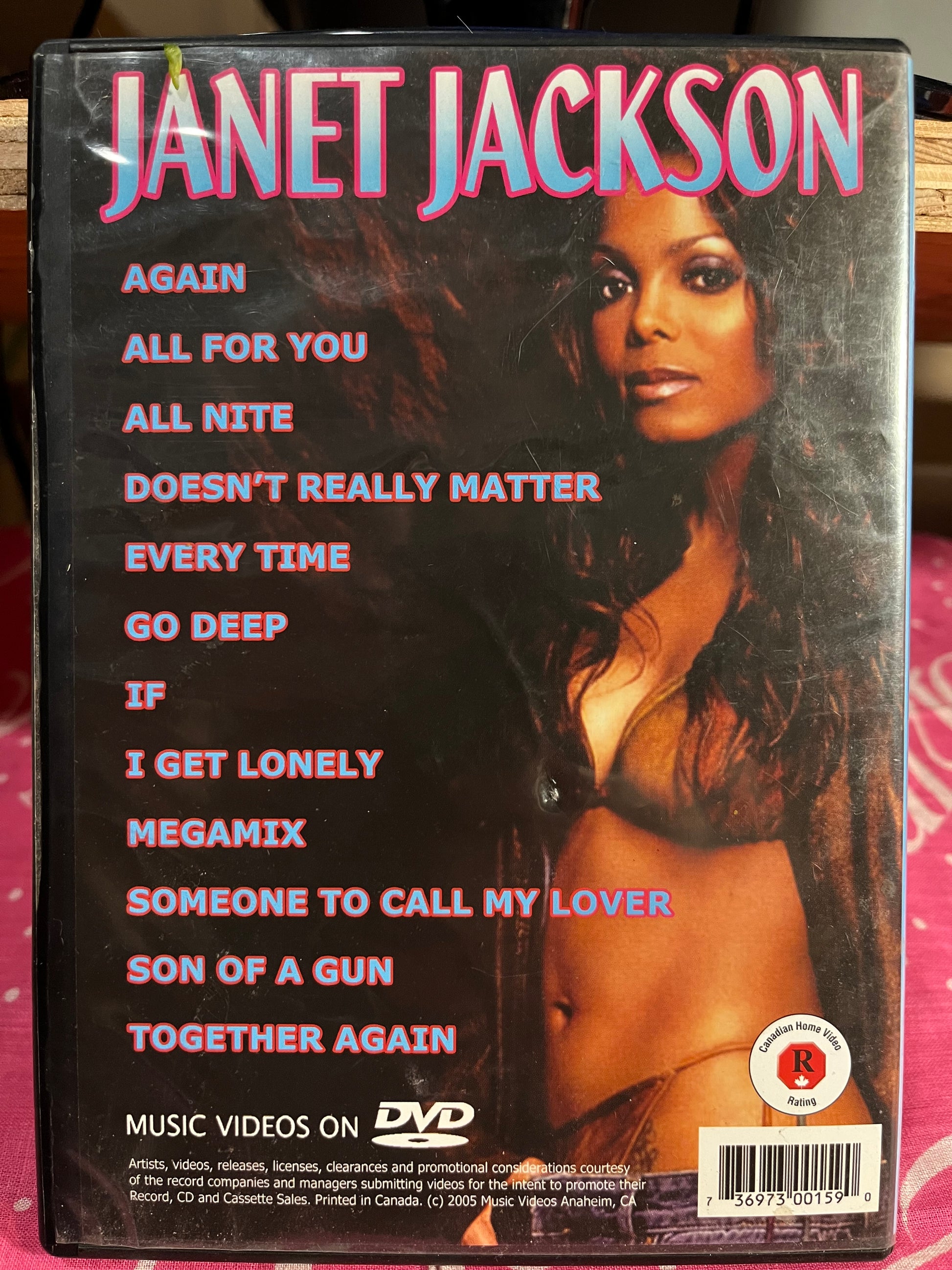 Janet Jackson - The Best Music Videos *DVD* | Very Good Plus (VG+) Very Good Plus (VG+) - POP / USED *VERY GOOD+*