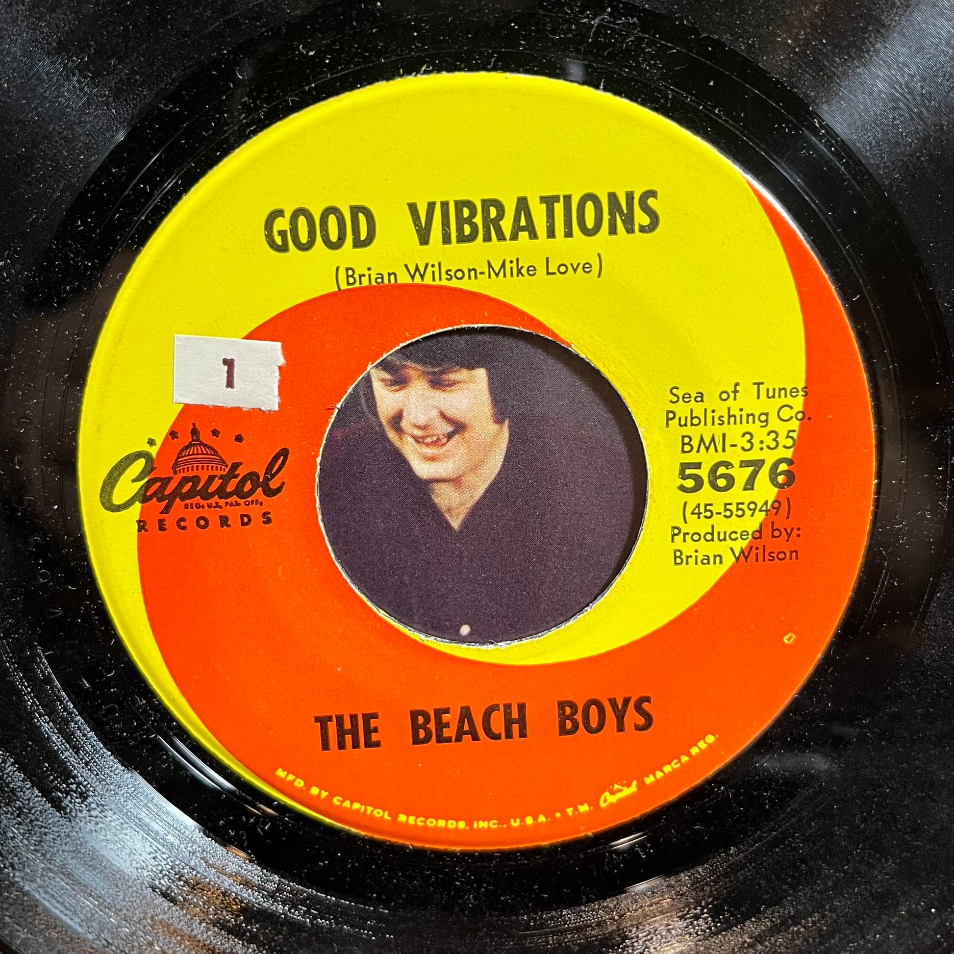 Good Vibrations (7" VINYL) | Very Good Plus (VG+) Excellent (EX) - POP / USED *VERY GOOD+*