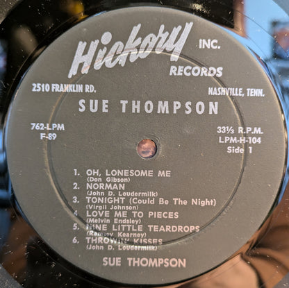 Meet Sue Thompson | Very Good Plus (VG+) Excellent (EX)