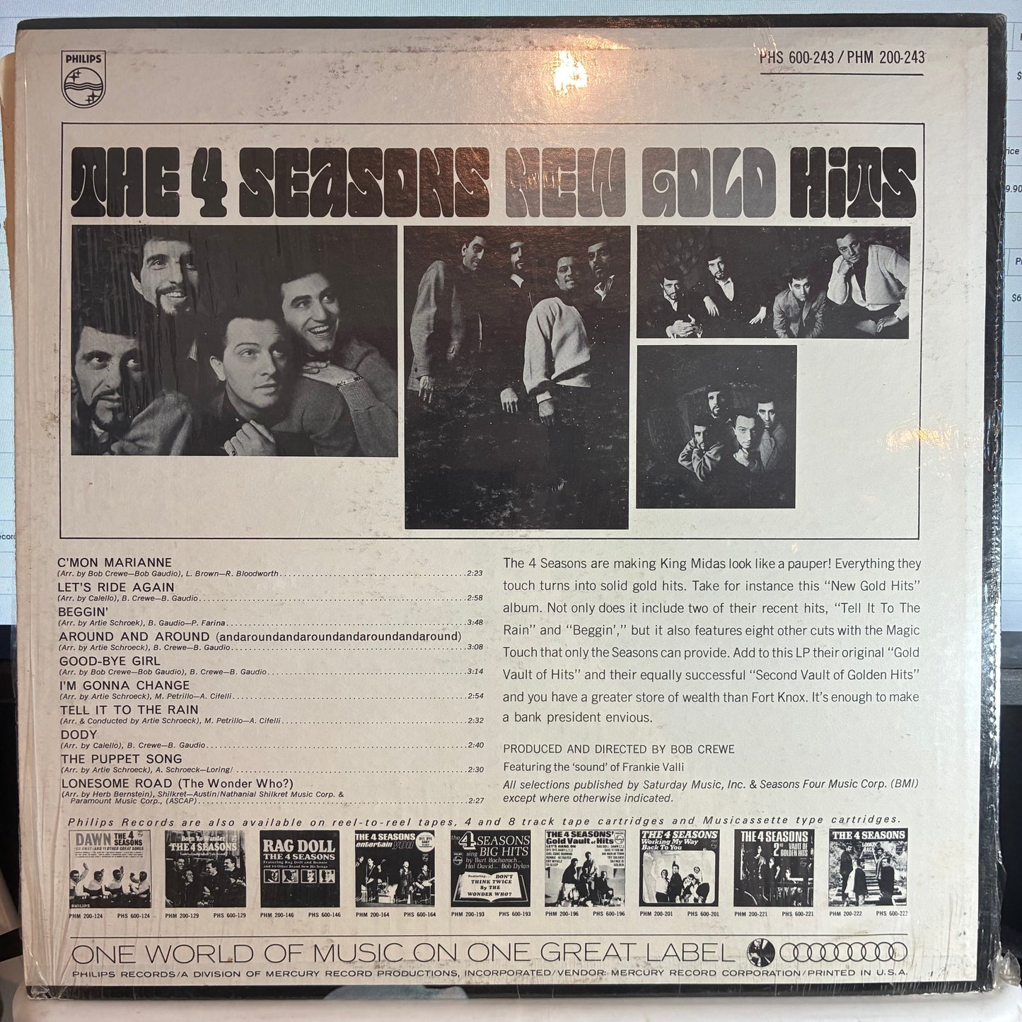 New Gold Hits (VINYL) | Very Good Plus (VG+) Excellent (EX) - POP / USED *VERY GOOD+*
