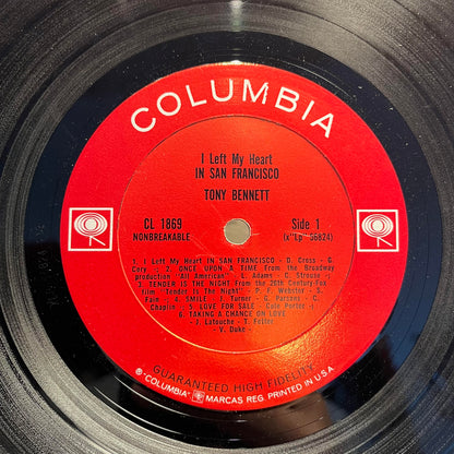 Tony Bennett - I Left My Heart In San Francisco *SHRINK/MONO/2EYE* | Very Good Plus (VG+) Near Mint (NM) - POP / USED *VERY GOOD+*