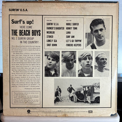 The Beach Boys - Surfin' USA (VINYL) | Very Good (VG) Very Good (VG) - POP / USED *VERY GOOD*