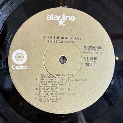The Beach Boys - Best Of The Beach Boys (VINYL) | Very Good (VG) Excellent (EX) - POP / USED *VERY GOOD*