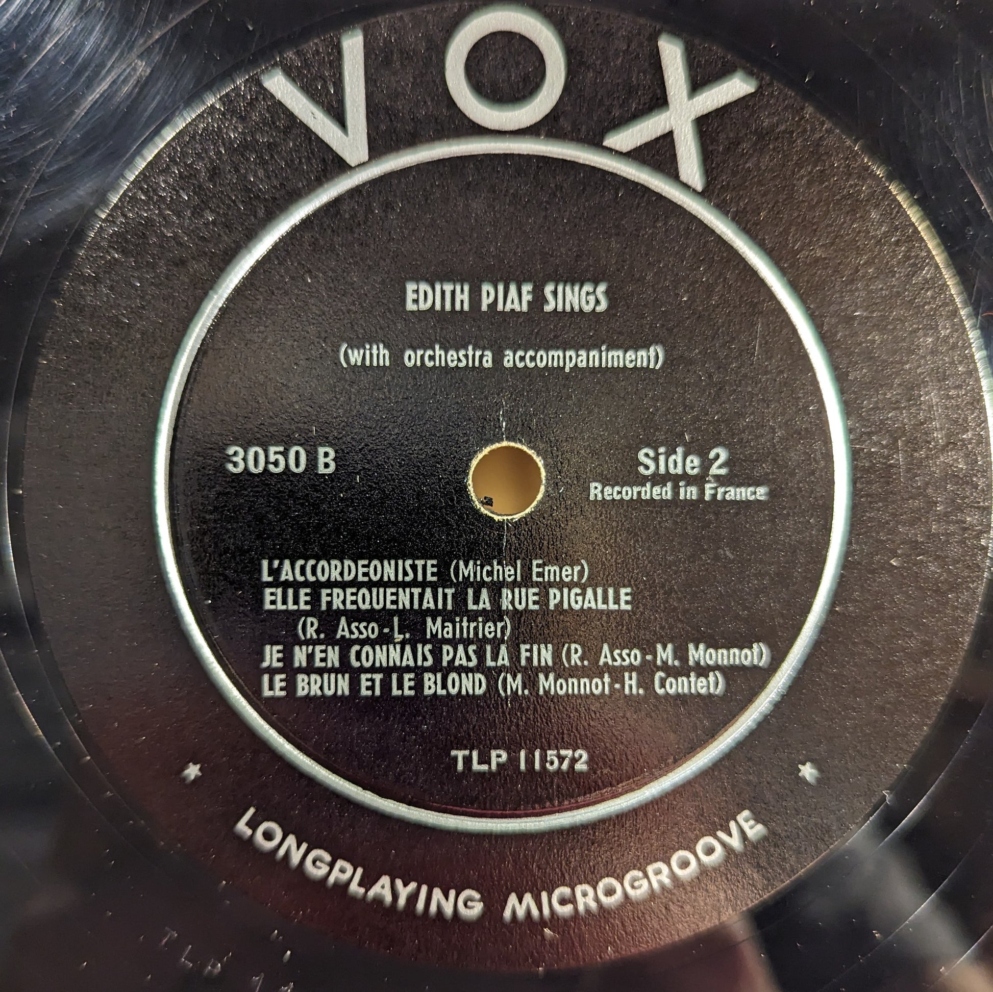 Edith Piaf - Edith Piaf Sings | Very Good (VG) Excellent (EX) - POP / USED *VERY GOOD*