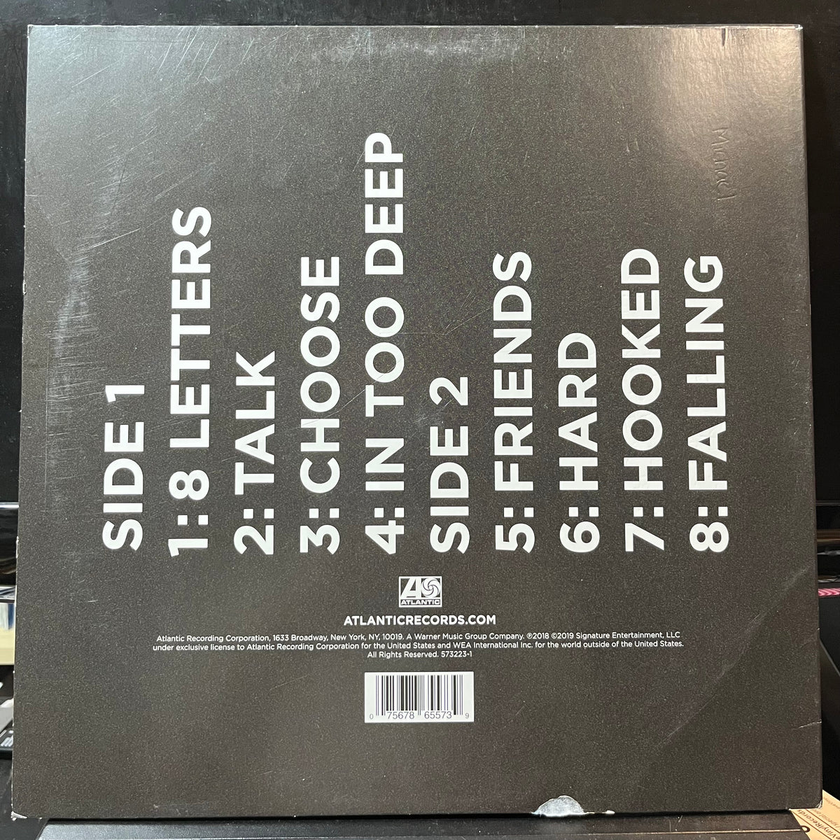 Why Don't We - 8 Letters (VINYL LP) | USED Very Good (VG) Excellent+ (EX+) - POP / USED *VERY GOOD*