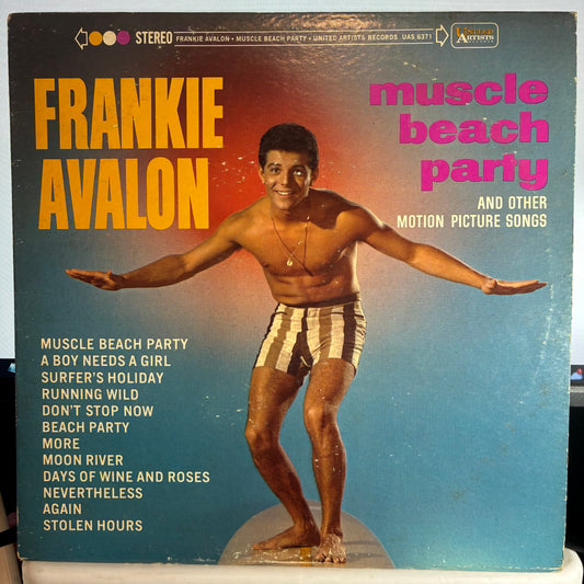 Muscle Beach Party And Other Motion Picture Songs (VINYL) | Very Good (VG) Very Good Plus (VG+) - POP / USED *VERY GOOD*