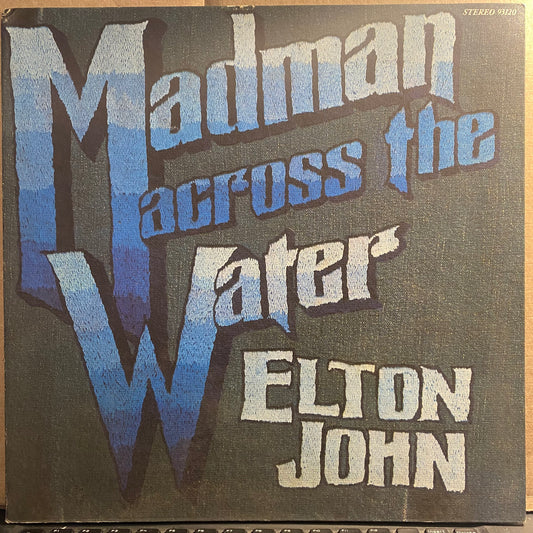 Elton John Madman Across The Water *REISSUE* LP Very Good (VG) Excellent (EX)