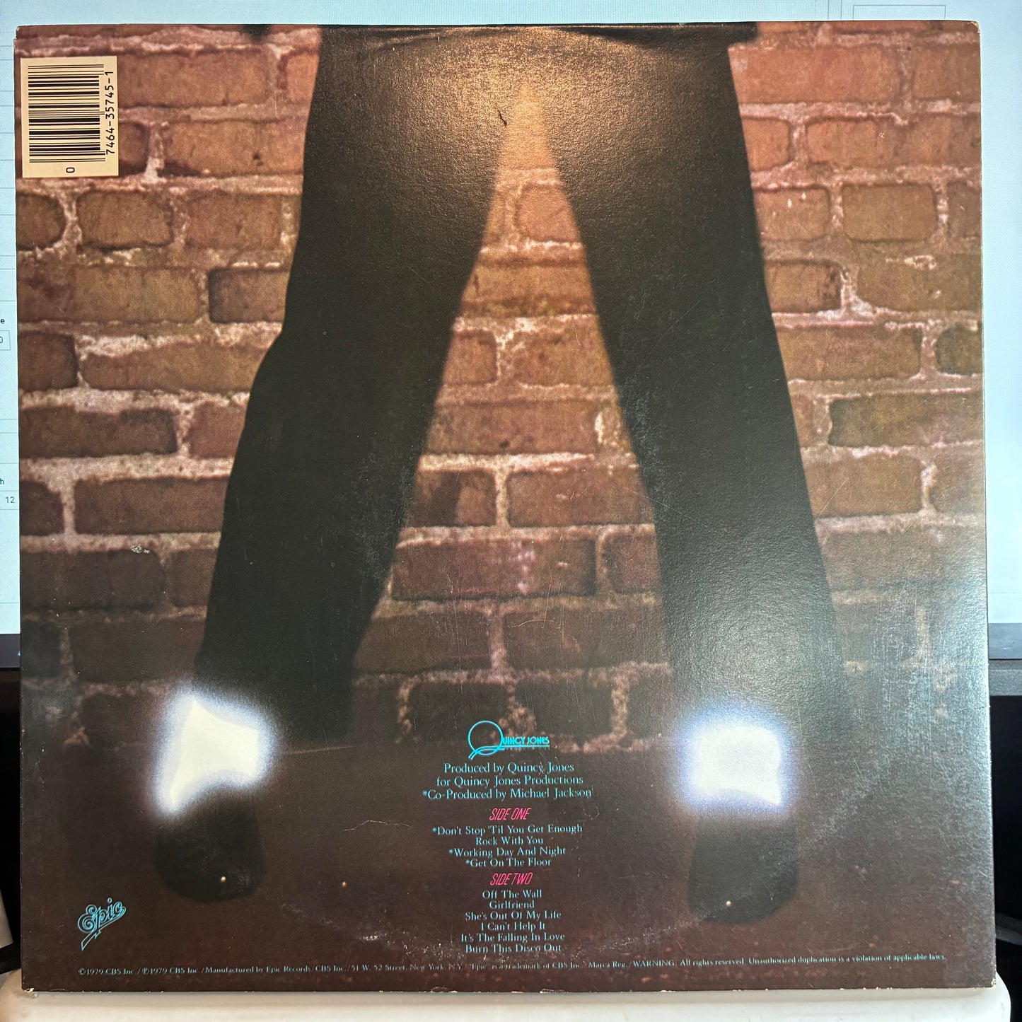 Michael Jackson - Off The Wall (VINYL) | Very Good (VG) Very Good Plus (VG+) - POP / USED *VERY GOOD*